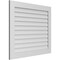 Ekena Millwork Vertical Surface Mount PVC Gable Vent: Non-Functional, w/3-1/2"W x 1"H, Standard Frame, 40"W x 34"H GVPVE40X3401SN - alternate 5